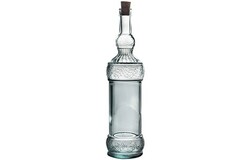 Бутылка с пробкой; стекло; 0,75л; прозр